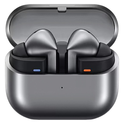 هدفون بلوتوثی سامسونگ مدل Galaxy Buds3 Pro دارای نویز کنسلینگ فعال (ANC)، درگاه شارژ USB Type-C، شارژ بی سیم، با قابلیت اتصال به چند دستگاه، پشتیبانی از فرمان لمسی، پشتیبانی از دستیار صوتی، مقاوم در برابر آب