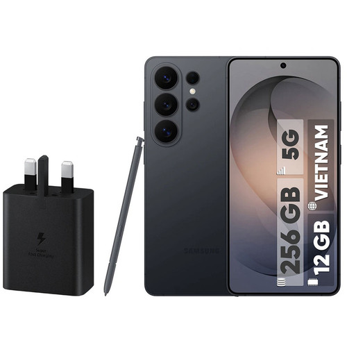 گوشی موبایل سامسونگ مدل Galaxy S26 Ultra دو سیمکارت ظرفیت 256 گیگابایت و رم 12 گیگابایت - ویتنام - به همراه شارژر 45 وات سامسونگ